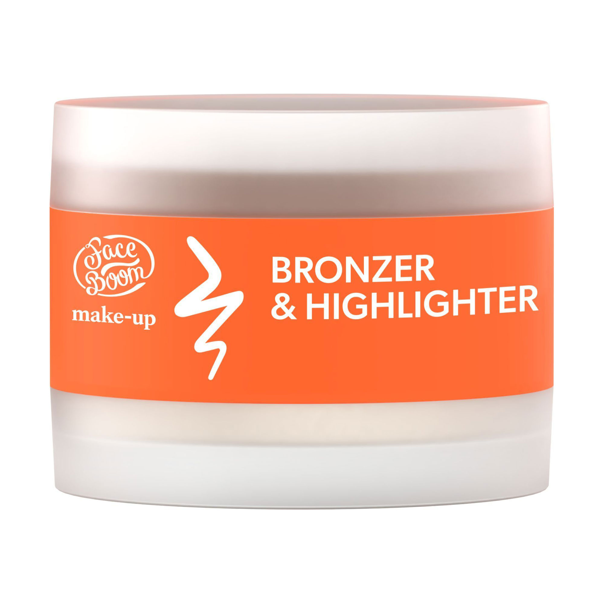 Подвійний кремовий бронзер та хайлайтер для обличчя Face Boom Make-Up Bronzer &amp; Highlighter 01 Cool, 6 г
